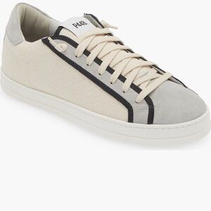 P448 Women's Cream and Gray Sneakers